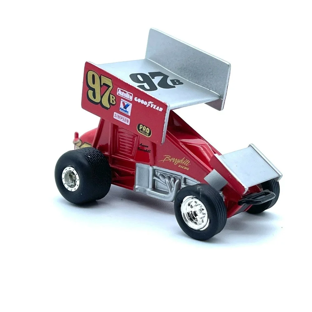 Racing Champions #97B Aaron Berryhill World of Outlaws Sprint Car Red 1/64 Loose
